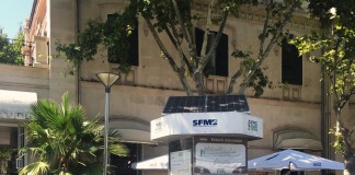 gratis Handy Ladestation für alle am Placa España Handy Ladestation für alle am Placa España in Palma de Mallorac direkt bei der Metro