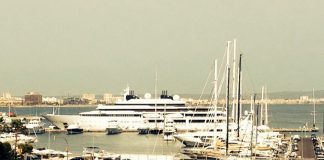 124m Katara Superyacht im Hafen von Palma de Mallorca Katara Superyacht - Blog News Portal Mallorca