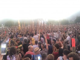 Moros y Cristianos eine Schlacht wie im Jahre 1550