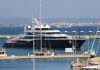 Symphony Super Yacht im Hafen von Palma Symphony Super Yacht