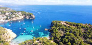 Portals Vells – 3 Finger Bucht Drohnen Video Portals Velles 3 Finger Bucht