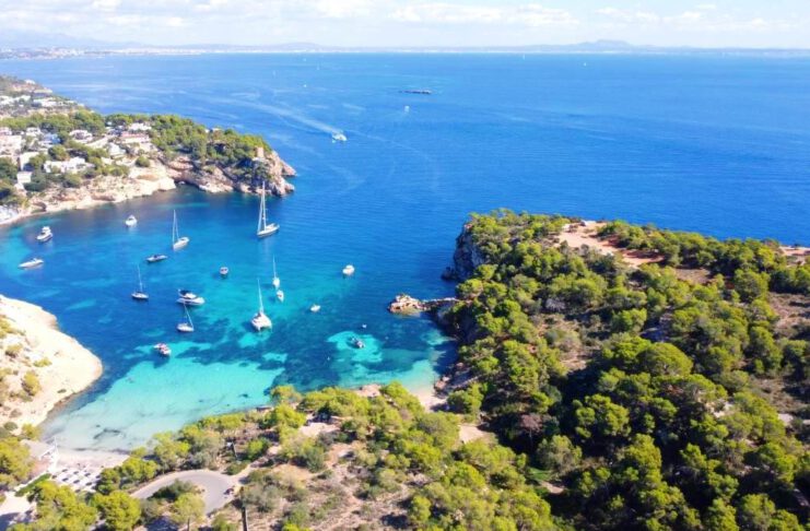 Portals Vells – 3 Finger Bucht Drohnen Video Portals Velles 3 Finger Bucht